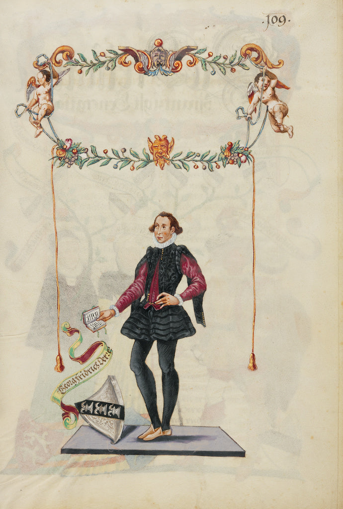 Unknown:Georg Friedrich Derrer, Poster Print Wall Art
