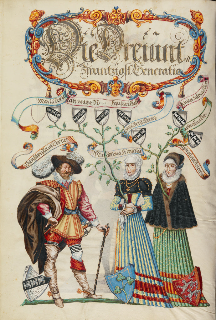 Unknown:The Twenty-Third Generation, Hans Wilhelm Derrer, Poster Print Wall Art