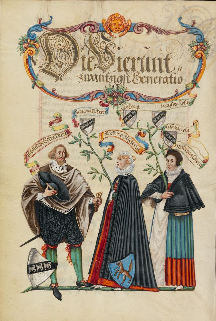 Unknown:The Twenty-Fourth Generation, Georg Wilhelm Derrer, Poster Print Wall Art