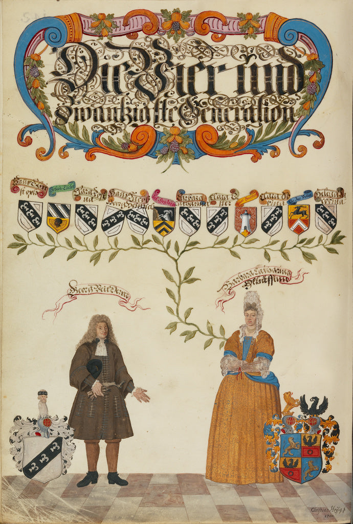 Unknown:The Twenty-Fourth Generation, Georg Veit Derrer, Poster Print Wall Art