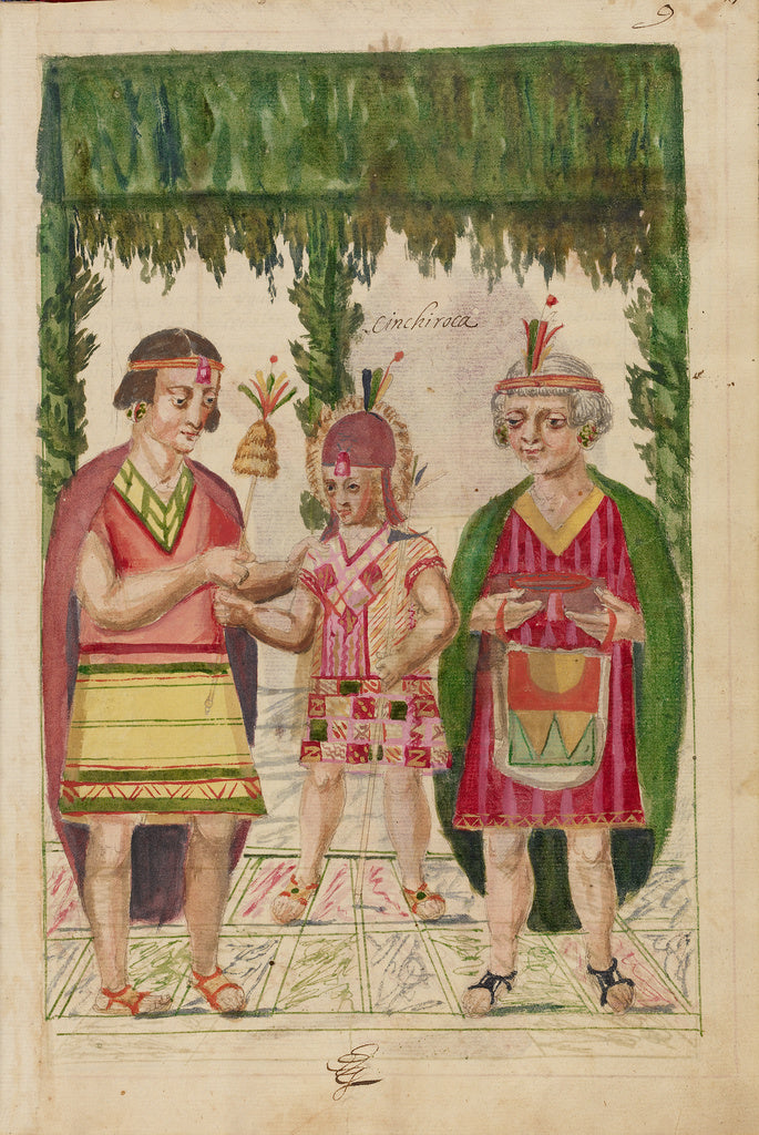 Unknown:The Investiture of Sinchi Roca by Manco Capac, Poster Print Wall Art