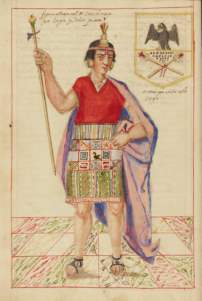 Unknown:Sinchi Roca, Poster Print Wall Art