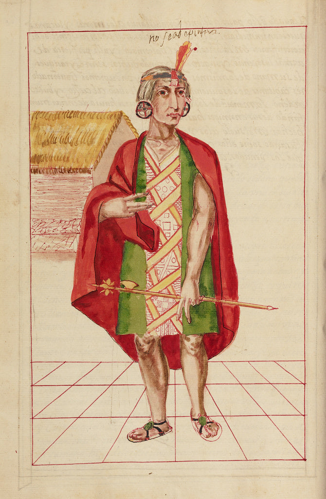 Unknown:Pachacuti Inca Yupanqui and the Temple of the Sun, Poster Print Wall Art