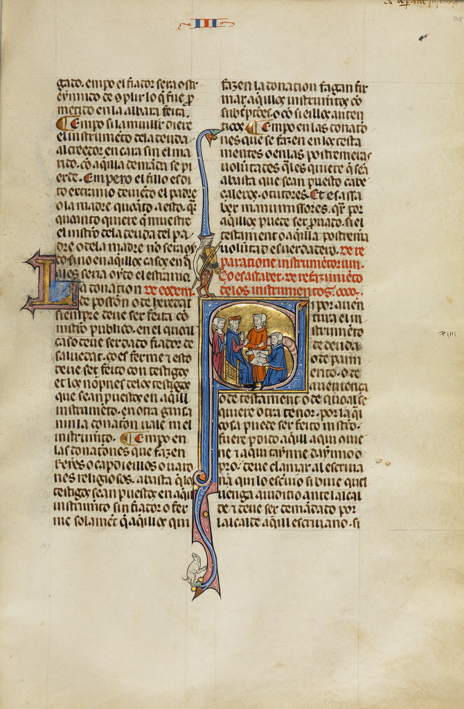Michael Lupi de ÇandiuUnknown:Initial S: Two Men Disputing , Poster Print Wall Art