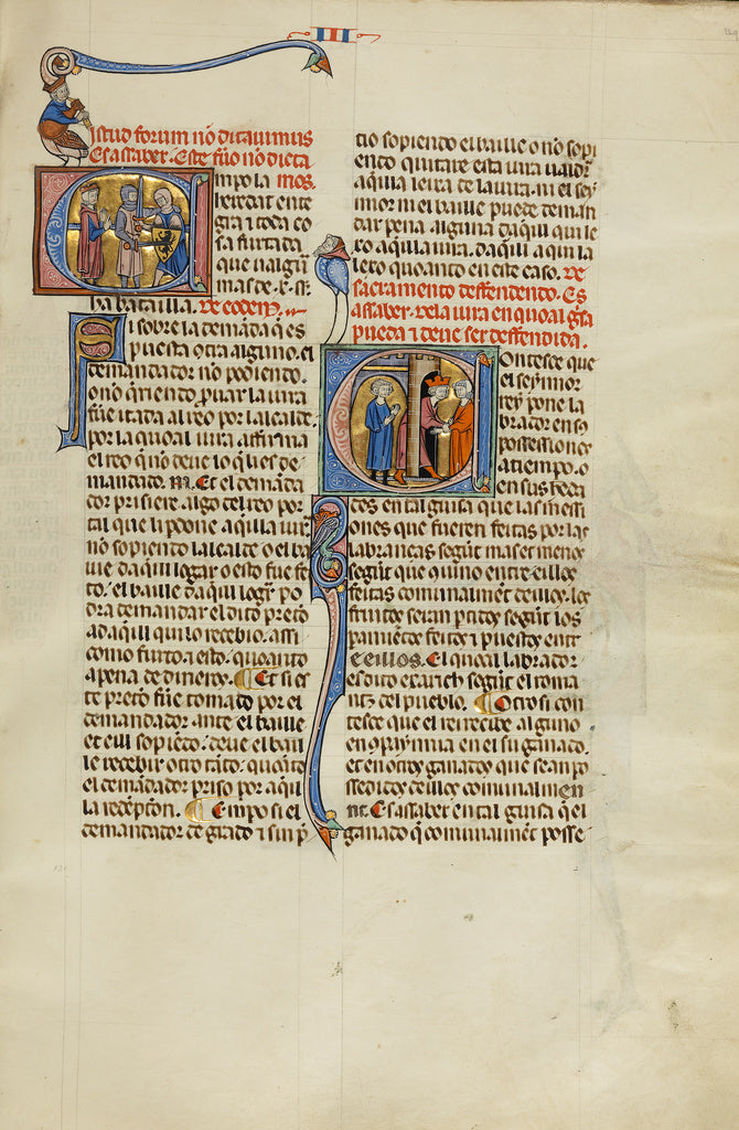 Michael Lupi de ÇandiuUnknown:Initial E: Two Soldiers Fight, Poster Print Wall Art