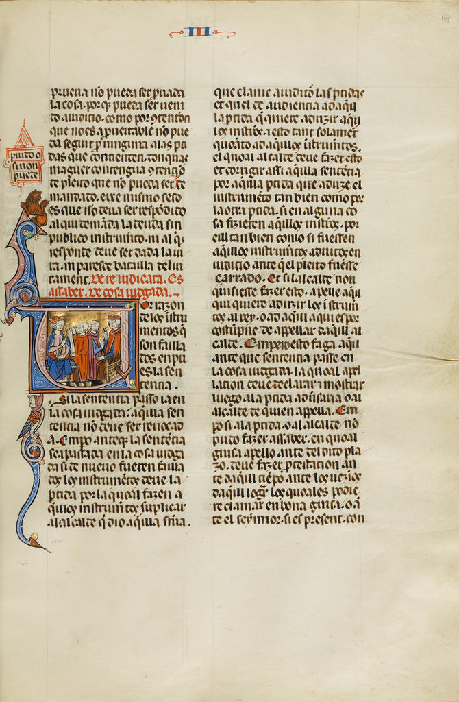 Michael Lupi de ÇandiuUnknown:Initial P: A King and a Judge, Poster Print Wall Art
