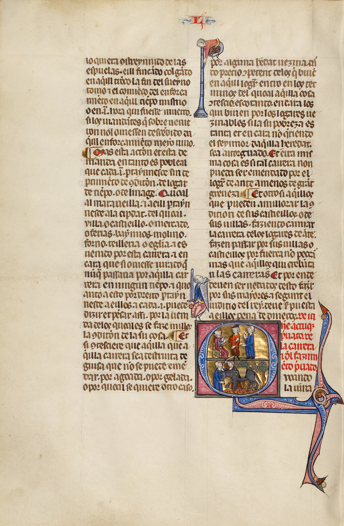 Michael Lupi de ÇandiuUnknown:Initial Q: Two Men Arguing th, Poster Print Wall Art