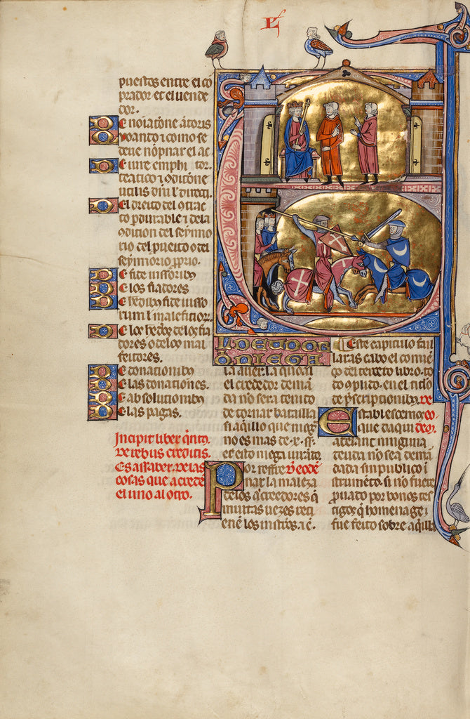Michael Lupi de ÇandiuUnknown:Initial E: An Equestrian Duel, Poster Print Wall Art