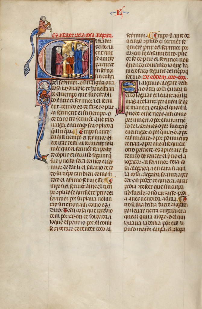 Michael Lupi de ÇandiuUnknown:Initial E: Three Men and a Bo, Poster Print Wall Art