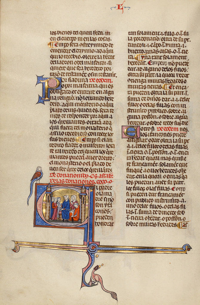 Michael Lupi de ÇandiuUnknown:Initial E: Three Men Speaking, Poster Print Wall Art