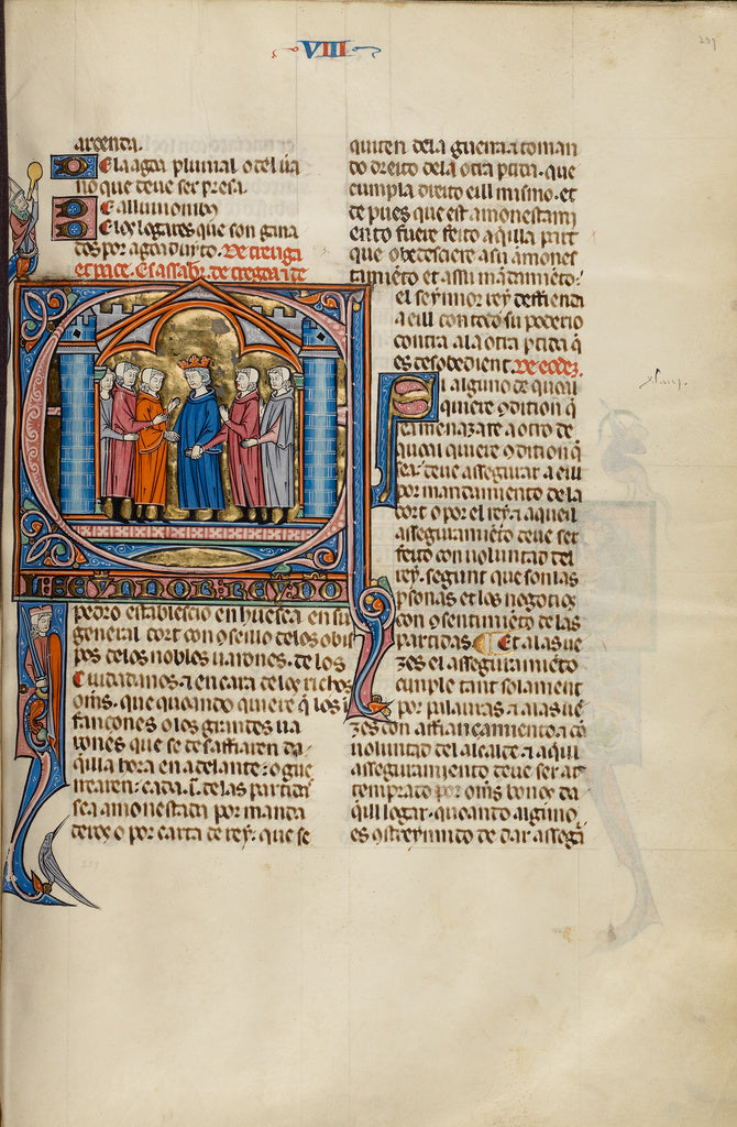 Michael Lupi de ÇandiuUnknown:Initial E: A King and Five Me, Poster Print Wall Art