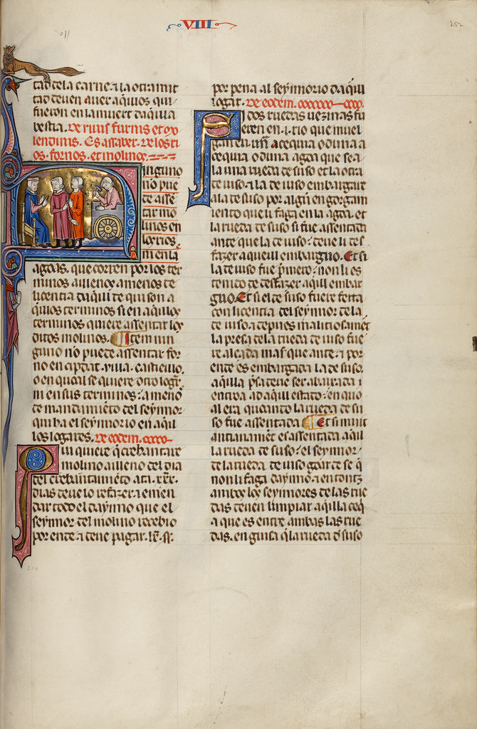Michael Lupi de ÇandiuUnknown:Initial N: Two Men before a J, Poster Print Wall Art