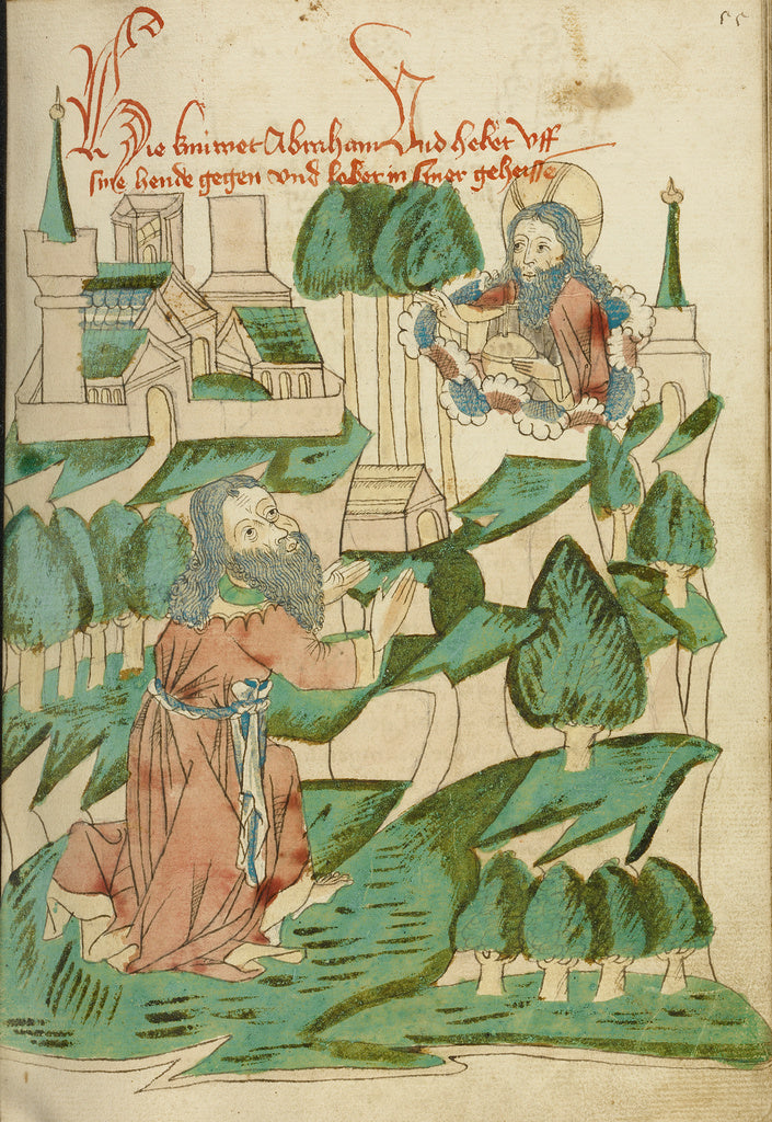 Hans SchillingFollower of:The Calling of Abraham, Poster Print Wall Art