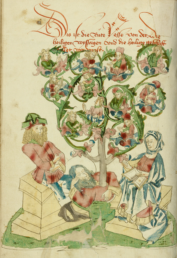 Hans SchillingFollower of:The Tree of Jesse, Poster Print Wall Art