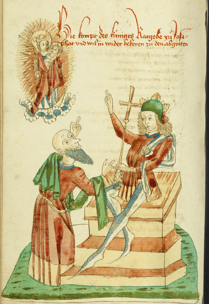 Hans SchillingFollower of:The Counsellor of King Avenir befo, Poster Print Wall Art