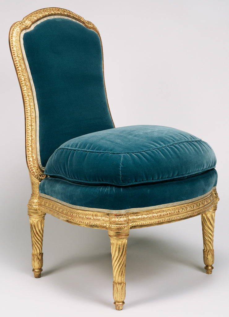 Jean Boucault:Side Chair (chaise à la reine), Poster Print Wall Art