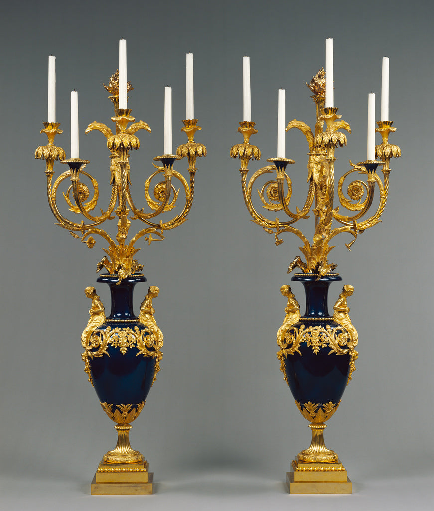 Lucien-François FeuchèreAttributed to:Pair of Standing Can, Poster Print Wall Art