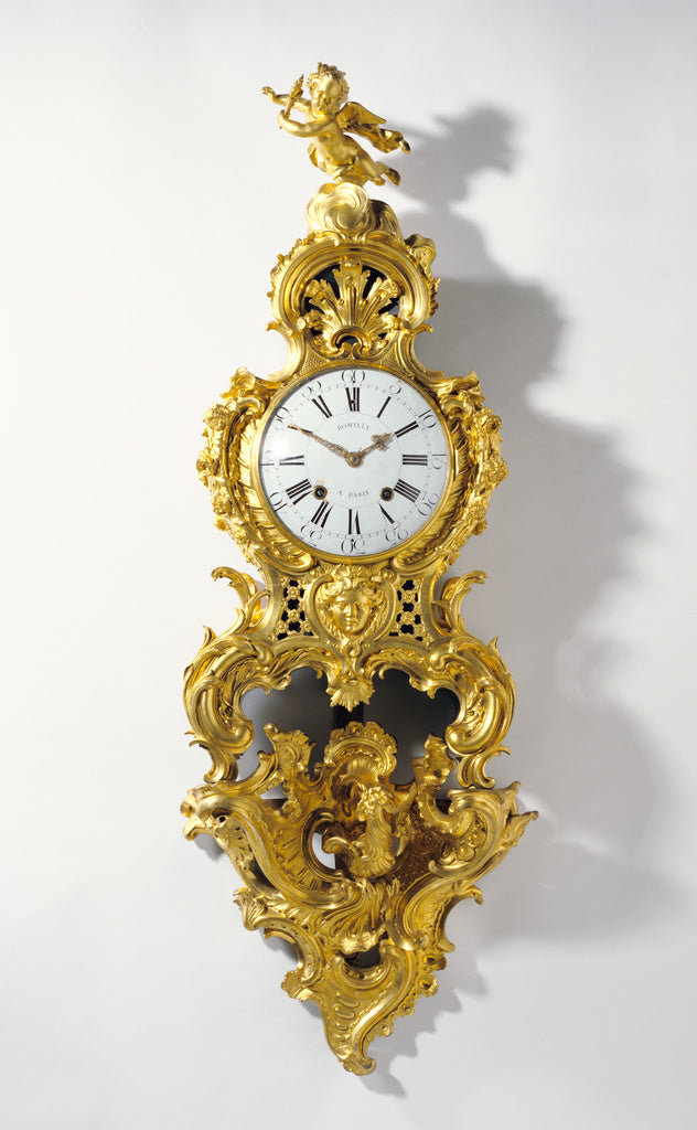 Jean RomillyClock movement by:Clock on Bracket (Cartel sur u, Poster Print Wall Art