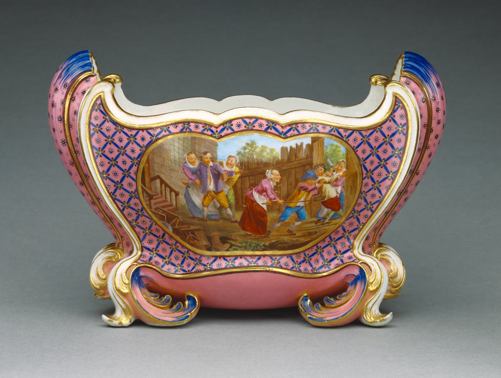 Jean-Louis MorinPainted decoration by:Vase (Cuvette Mahon), Poster Print Wall Art