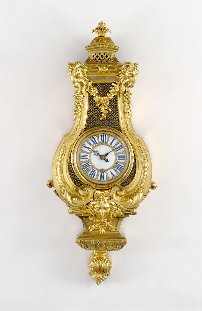 André-Charles BoulleAttributed to:Wall Clock (pendule d'alc, Poster Print Wall Art
