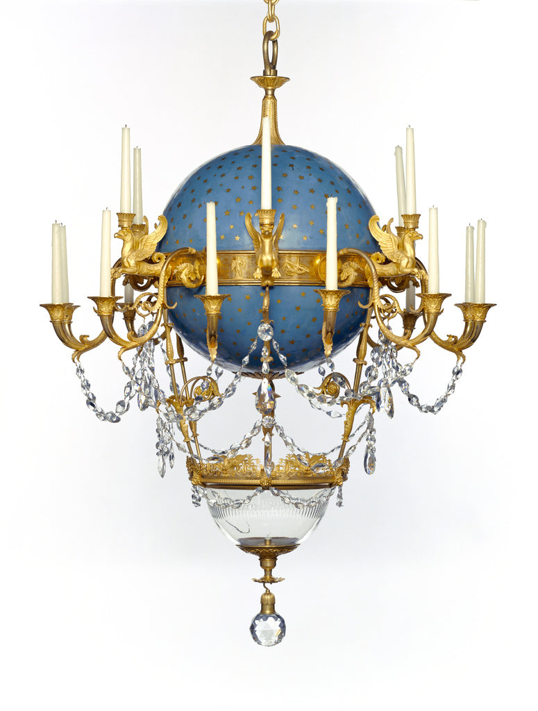 Gérard-Jean Galle:Chandelier, Poster Print Wall Art