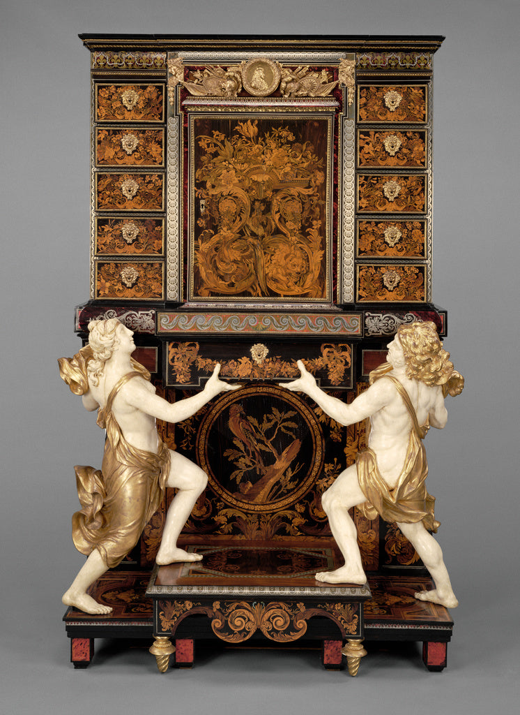 André-Charles BoulleAttributed to:Cabinet on Stand, Poster Print Wall Art