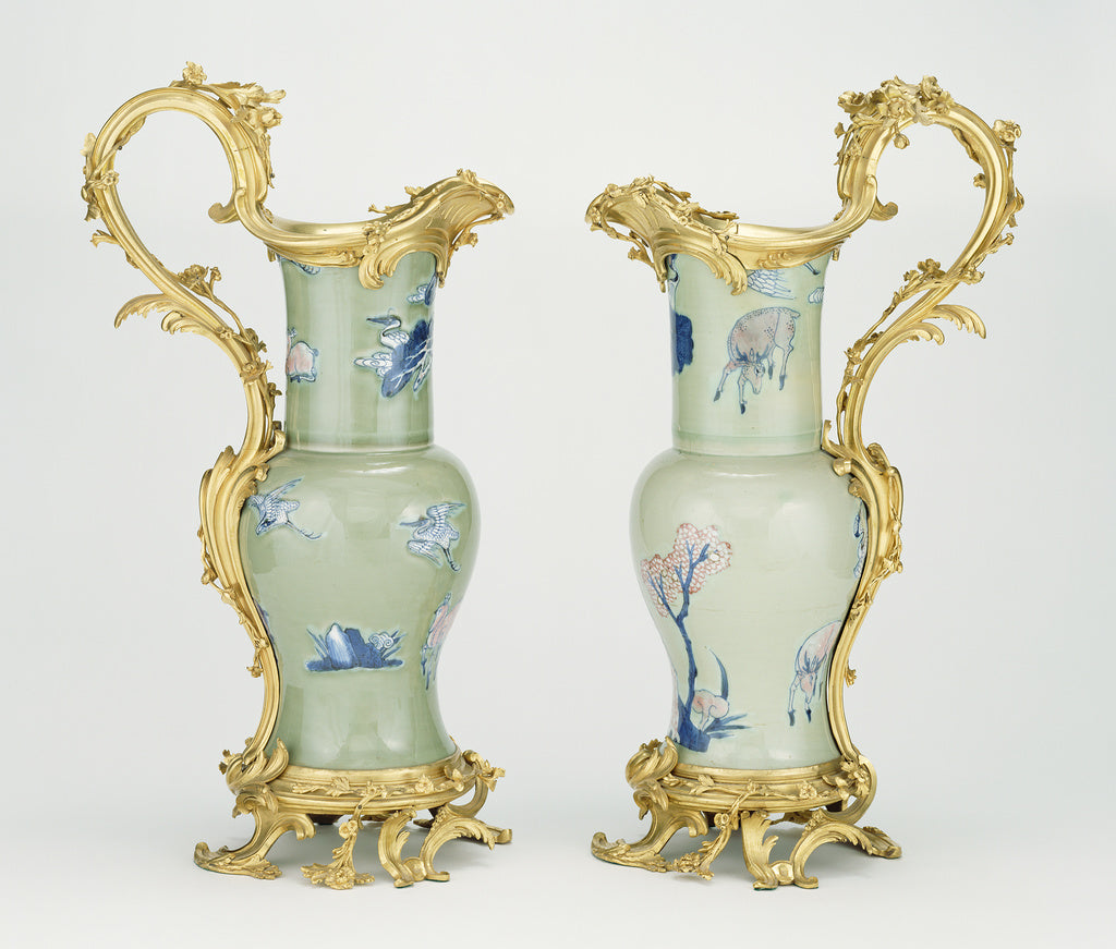 Unknown:Pair of Ewers, Poster Print Wall Art