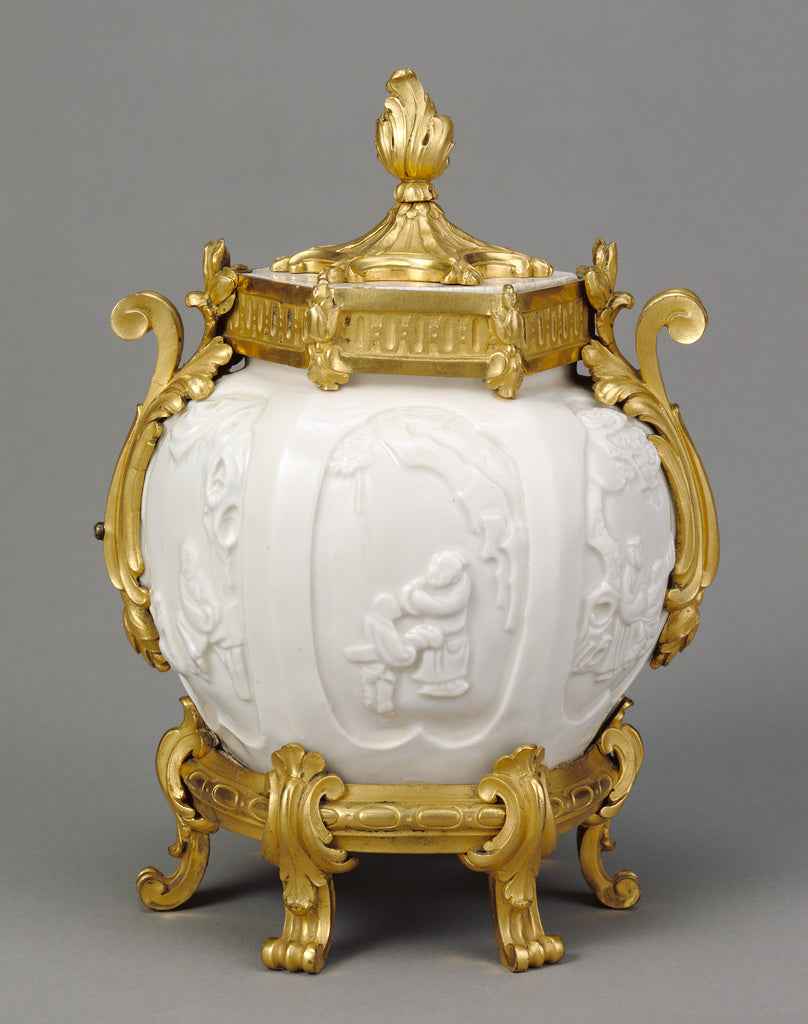 Unknown:Lidded Pot, Poster Print Wall Art