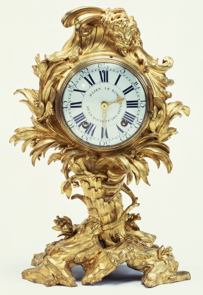 Julien Le RoyMovement by:Mantel Clock, Poster Print Wall Art