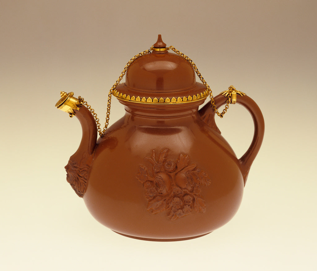 Johann Friedrich Böttger:Teapot, Poster Print Wall Art