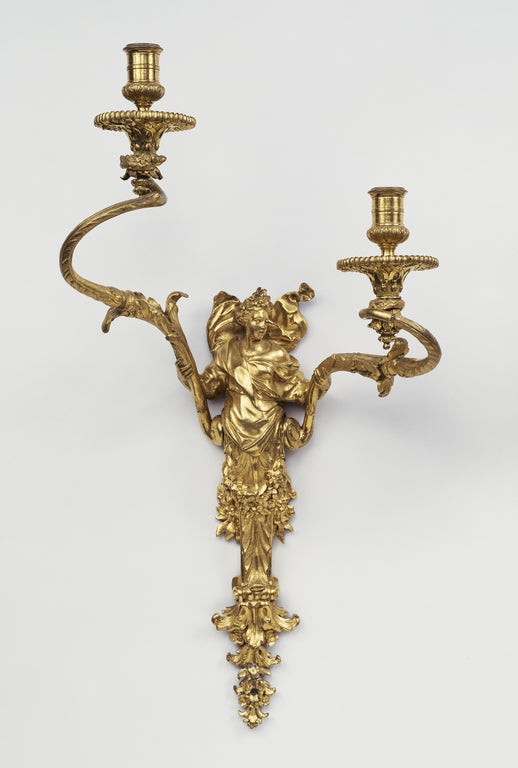 Unknown:Wall Light with Flora, Poster Print Wall Art