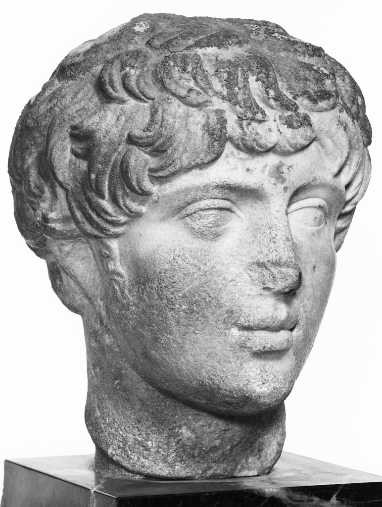 Unknown:Portrait Head of a Youth, Poster Print Wall Art