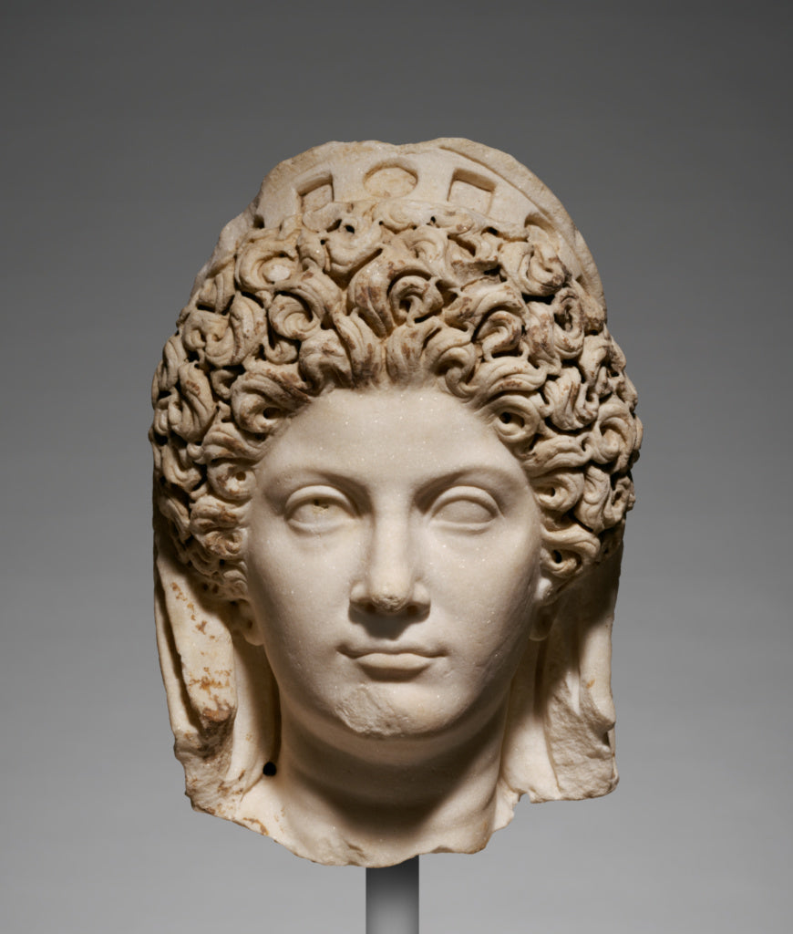 Unknown:Portrait Head of Julia Titi, Poster Print Wall Art