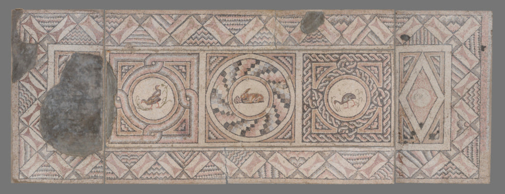 Unknown:Mosaic Floor with Animals (7), Poster Print Wall Art