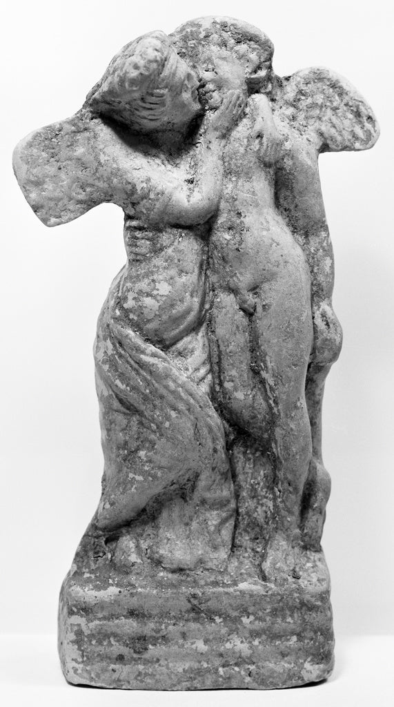 Unknown:Statuette of Eros and Psyche, Poster Print Wall Art