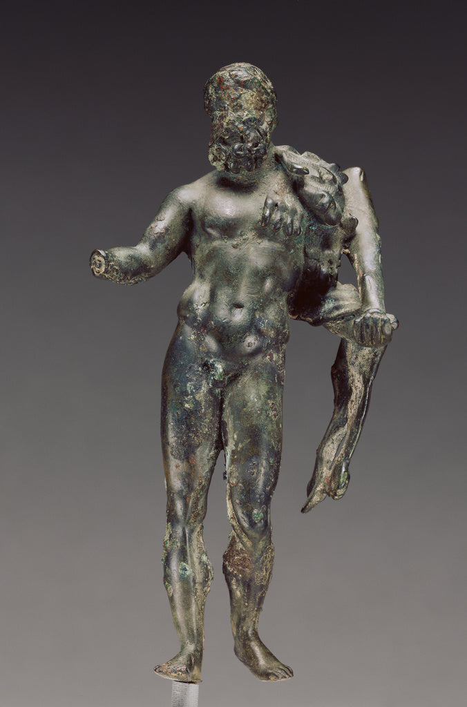 Unknown:Statuette of Hercules, Poster Print Wall Art