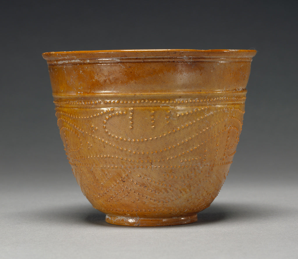 Unknown:Lead-Glazed Beaker, Poster Print Wall Art