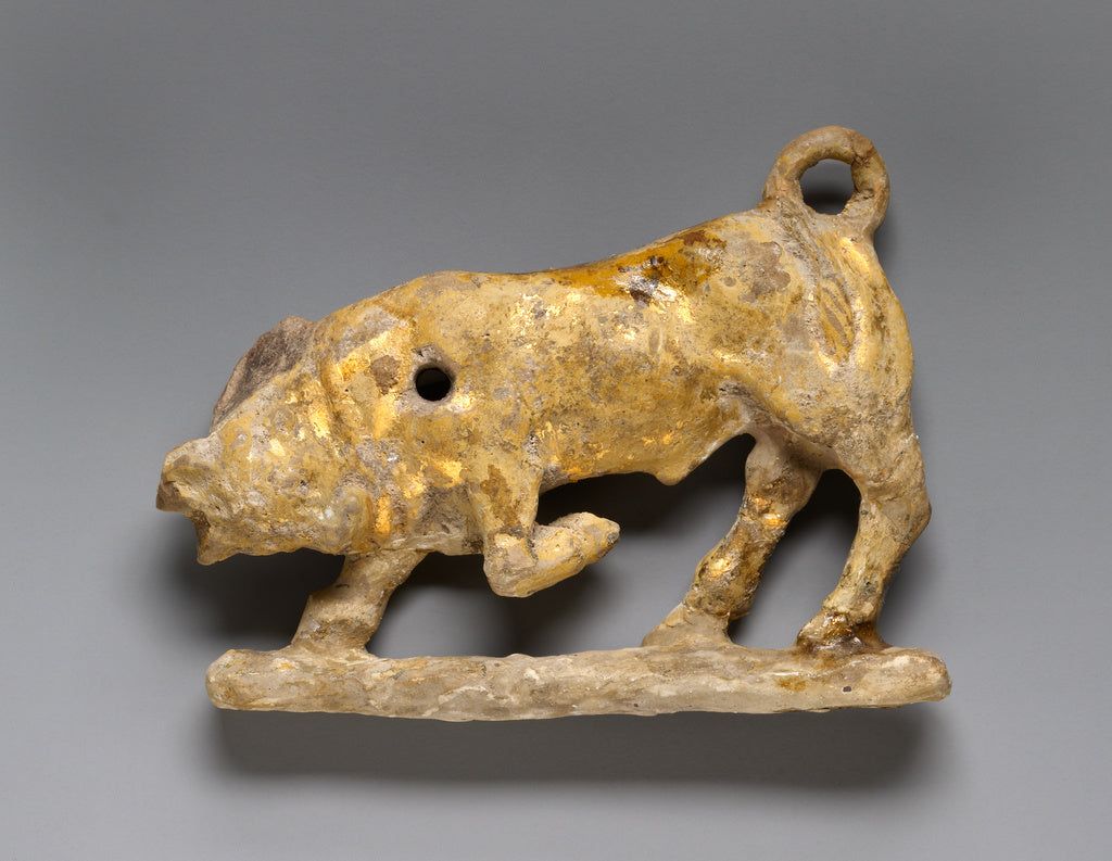 Unknown:Relief with a Bull, Poster Print Wall Art