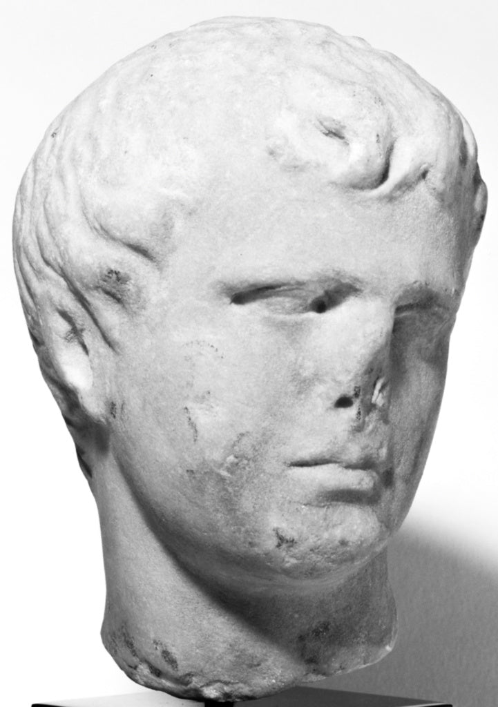 Unknown:Imitation of a Roman Male Portrait, Poster Print Wall Art