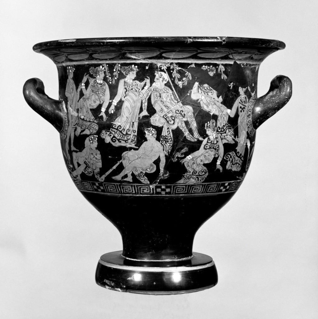Unknown:Attic Red-Figure Bell Krater, Poster Print Wall Art