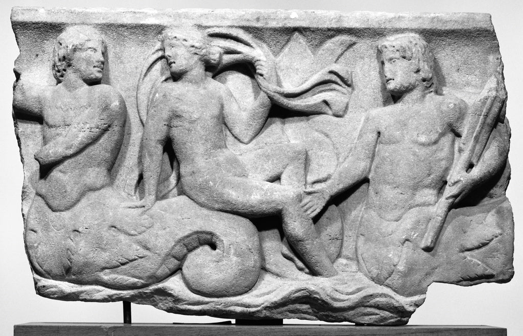 Unknown:Sarcophagus Fragment, Poster Print Wall Art