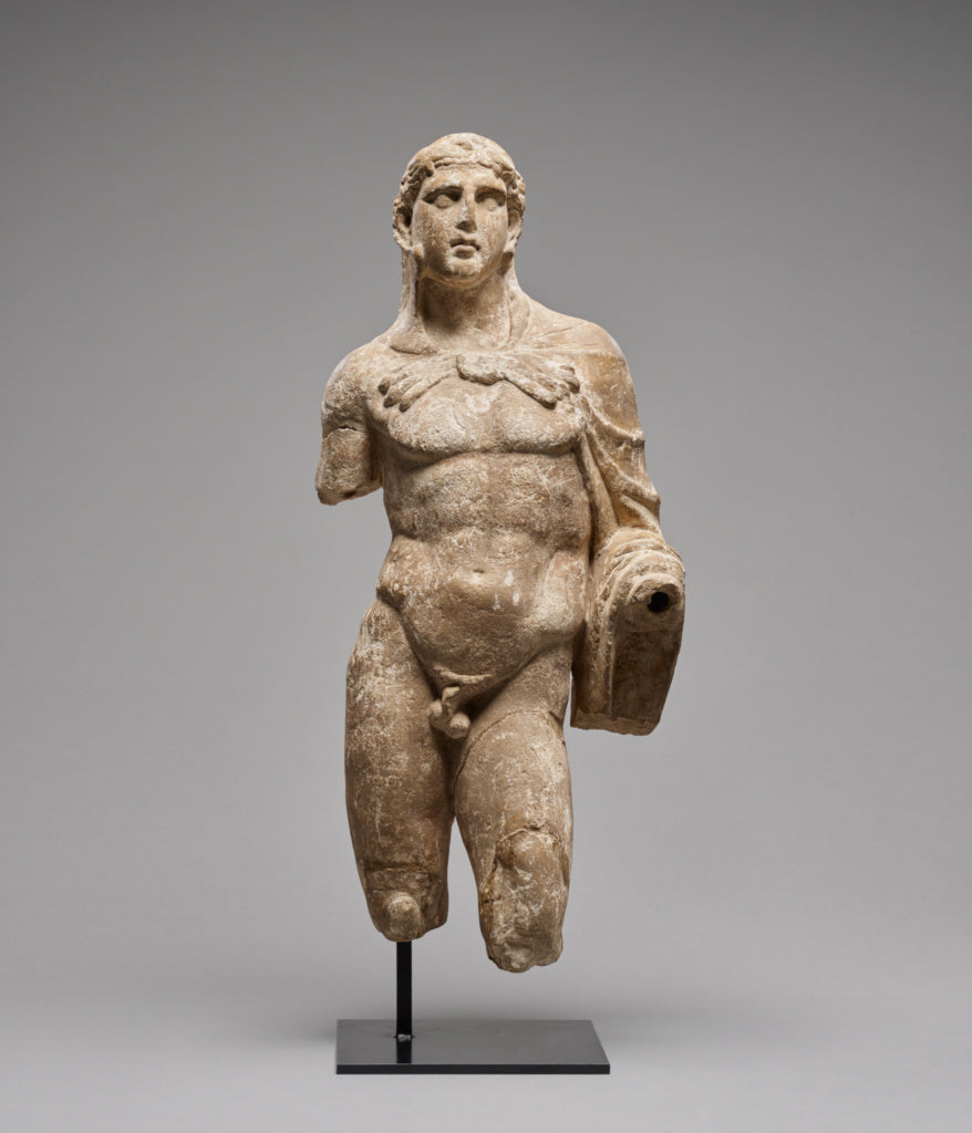 Unknown:Statue of Herakles, Poster Print Wall Art