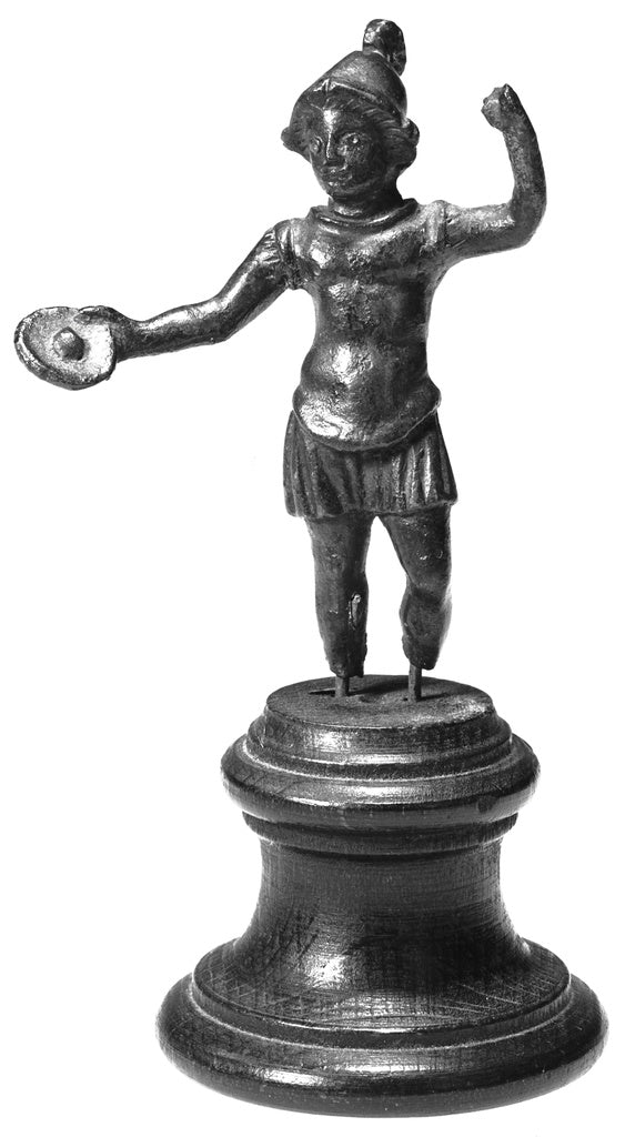 Unknown:Statuette of a Warrior, Poster Print Wall Art