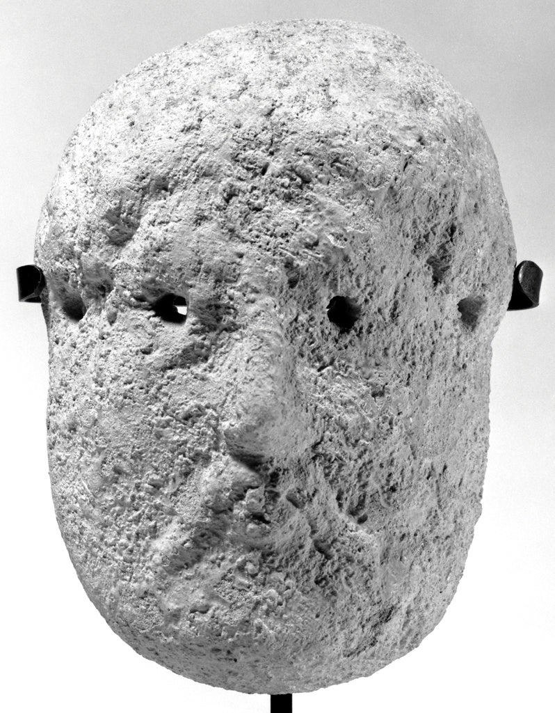 Unknown:Mask of a Bearded Male, Poster Print Wall Art