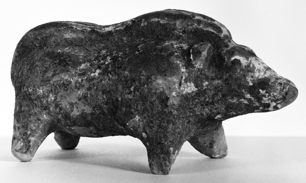 Unknown:Statuette of a Boar, Poster Print Wall Art