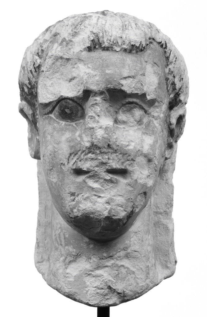 Unknown:Fragment of a Roman Funerary Statue, Poster Print Wall Art