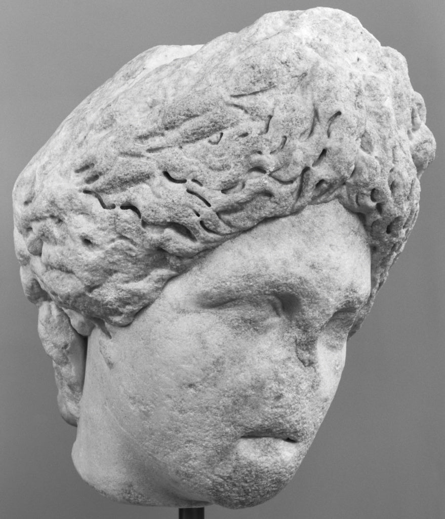 Unknown:Head of Apollo of Timarchides, Poster Print Wall Art
