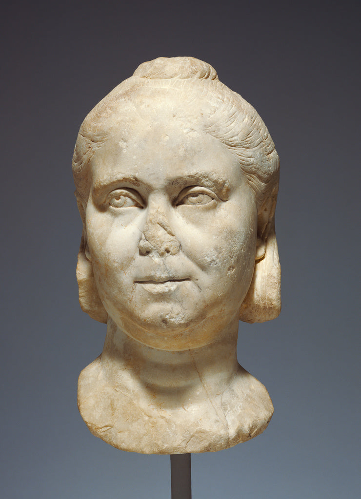Unknown:Portrait Head of an Empress, Poster Print Wall Art