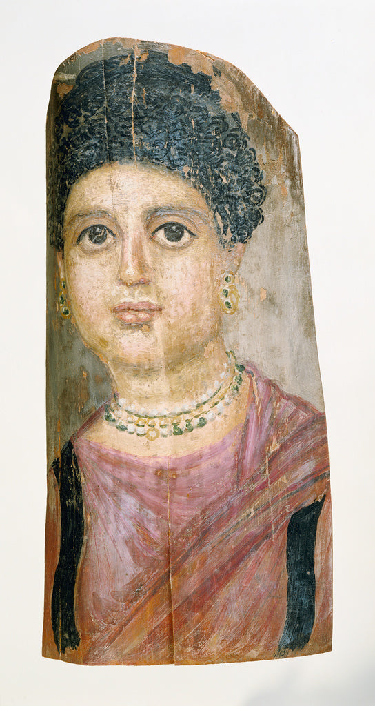 Malibu PainterAttributed to:Mummy Portrait, Poster Print Wall Art