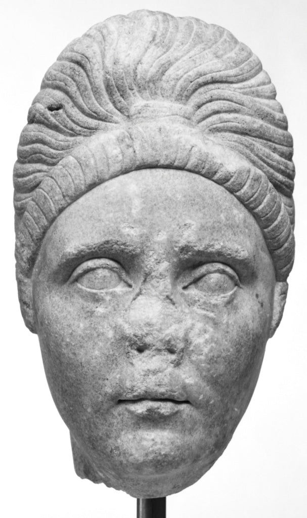 Unknown:Portrait Head of Plotina, Poster Print Wall Art